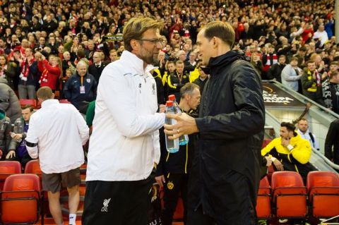Jurgen Klopp and Thomas Tuchel caught on the camera when they faced the last time.